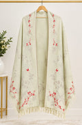 Salampur Pure Wool Shawl – Floral Embroidered