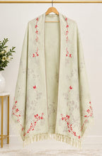 Salampur Pure Wool Shawl – Floral Embroidered