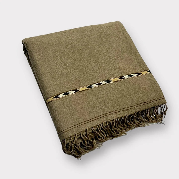 Handmade angoora wool - Brown